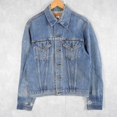 画像1: 70〜80's Levi's 71205-0217 USA製 デニムジャケット 44LONG (1)