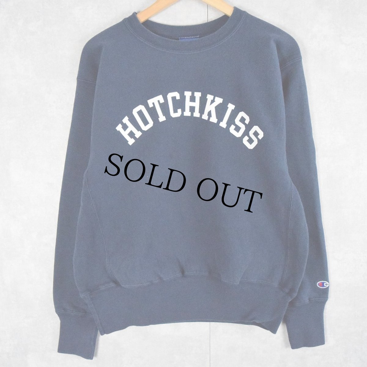 画像1: 00's Champiom REVERSE WEAVE "HOTCHKISS" プリントスウェット M (1)