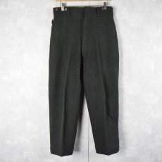 画像1: 60's Woolrich "Malone Pants" メルトンパンツ W31 (1)