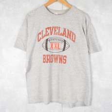 画像2: 80's Champion USA製 トリコタグ "CLEVELAND BROWNS" プリントTシャツ XL (2)