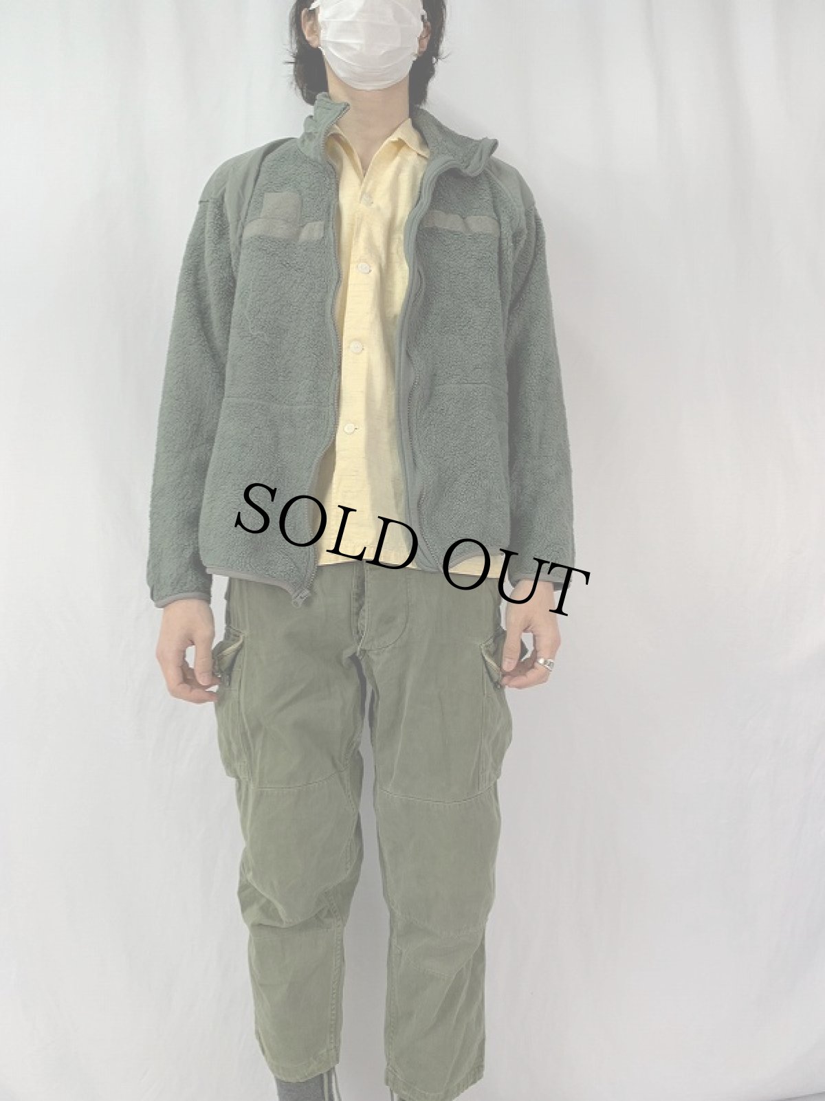 画像2: U.S.MILITARY ECWCS GEN3 Cold Weather フリースジャケット MEDIUM-LONG (2)