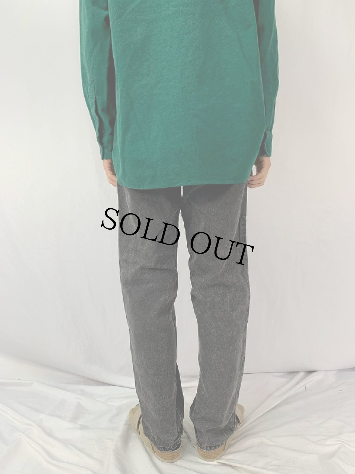 画像4: 90's Levi's 505 USA製 ブラックデニムパンツ W35 (4)