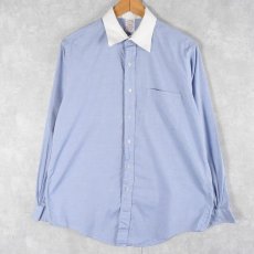 画像1: 90's BROOKS BROTHERS USA製 オックスフォードボタンダウンシャツ SIZE15 1/2-4 (1)
