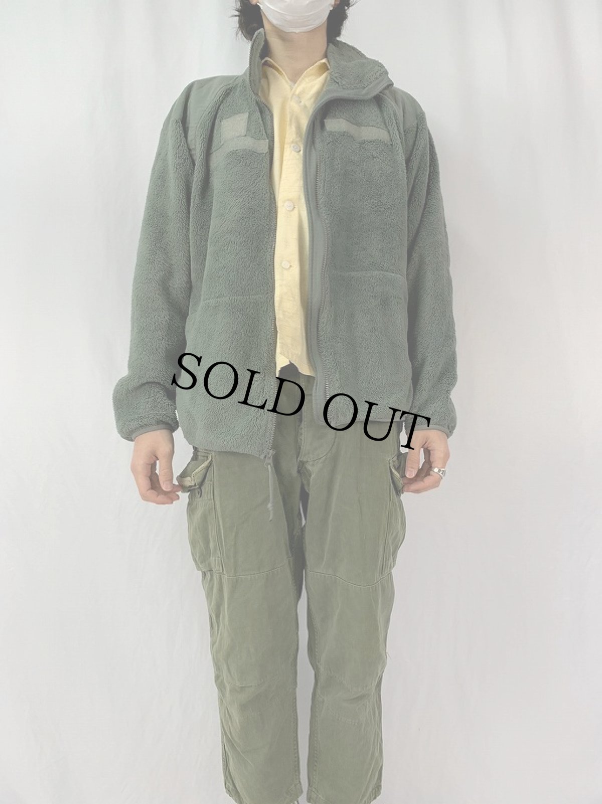 画像2: U.S.MILITARY ECWCS GEN3 Cold Weather フリースジャケット MEDIUM-LONG (2)