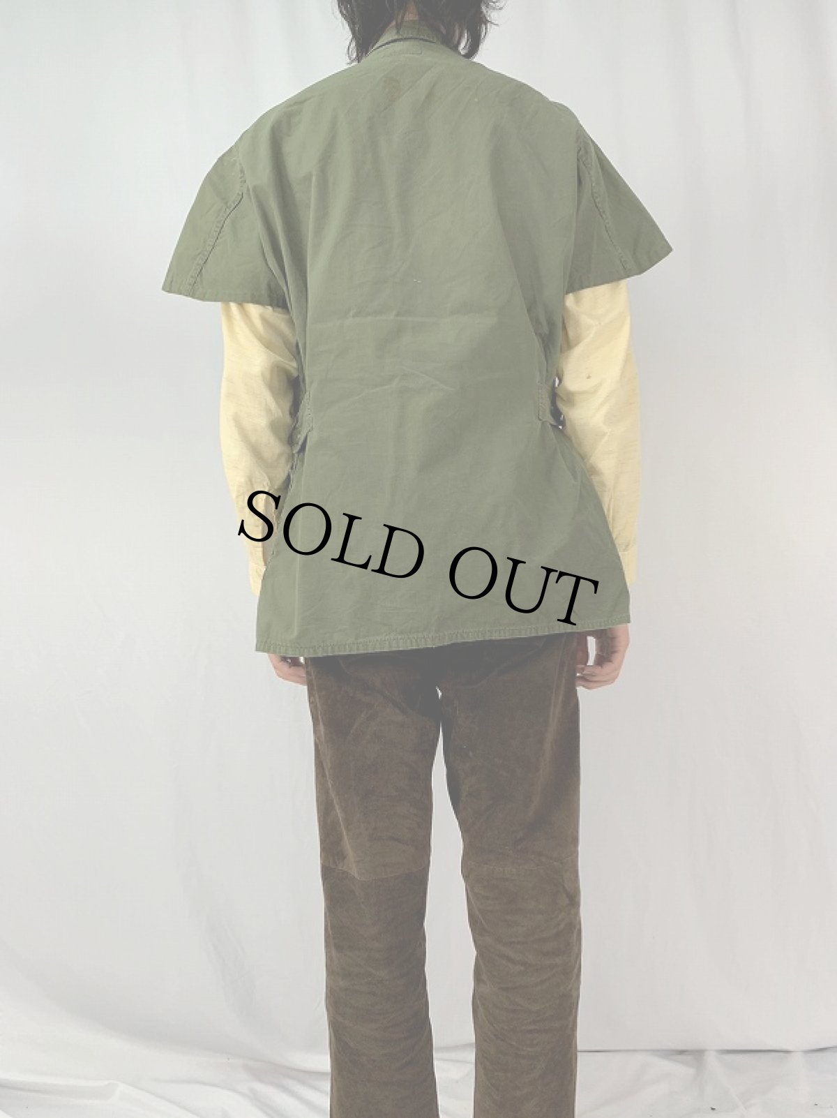 画像4: 60's U.S.ARMY リメイク ジャングルファティーグジャケット 2nd MEDIUM-REGULAR (4)