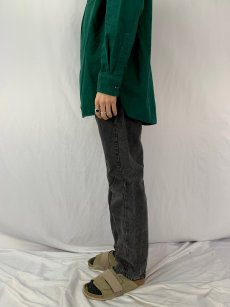 画像3: 90's Levi's 505 USA製 ブラックデニムパンツ W35 (3)