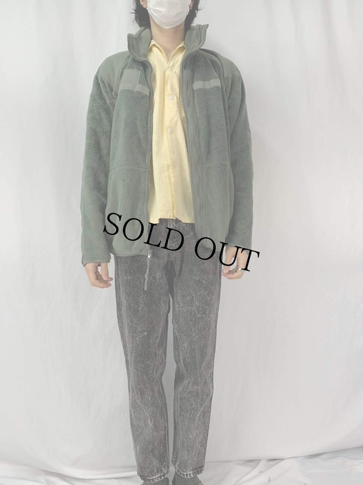 画像2: U.S.MILITARY ECWCS GEN3 Cold Weather フリースジャケット MEDIUM-LONG (2)