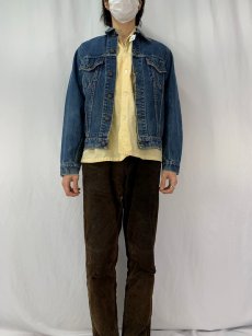 画像2: 60's LEVI'S 70505 BIGE デニムジャケット (2)