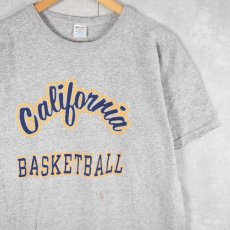 画像1: 80's Champion トリコタグ USA製 "California BASKETBALL" プリントTシャツ XL (1)