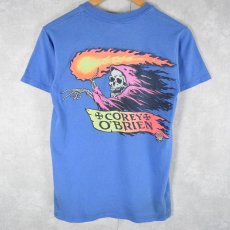 画像1: 80's SANTA CRUZ USA製 "COREY O'BRIEN" ロゴプリントTシャツ S (1)