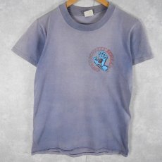 画像3: 80's SANTA CRUZ USA製 "SCREAMING HAND" ロゴプリントTシャツ S (3)