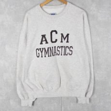 画像1: 90's RUSSEL ATHELETIC USA製 "ACM GYMNASTICS" スウェット L (1)