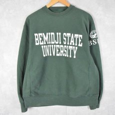 画像1: Champion REVERSE WEAVE "BEMIDJI STATE UNIVERSITY" スウェット M (1)