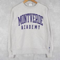 画像1: Champion REVERSE WEAVE "MONTVERDY ACADEMY" プリントスウェット S (1)