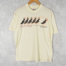 画像2: 80's USA製 "Discover Wildlife" アニマルプリントTシャツ XL (2)