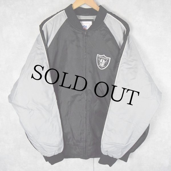 RAIDERS ブラックホール 刺繍ロゴ入り 厚手スタジャン ジャケット L RAIDERS ブラックホール 刺繍ロゴ入り 厚手スタジャン ジャケット L