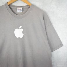 画像1: 2000's Apple ロゴプリントTシャツ XL (1)