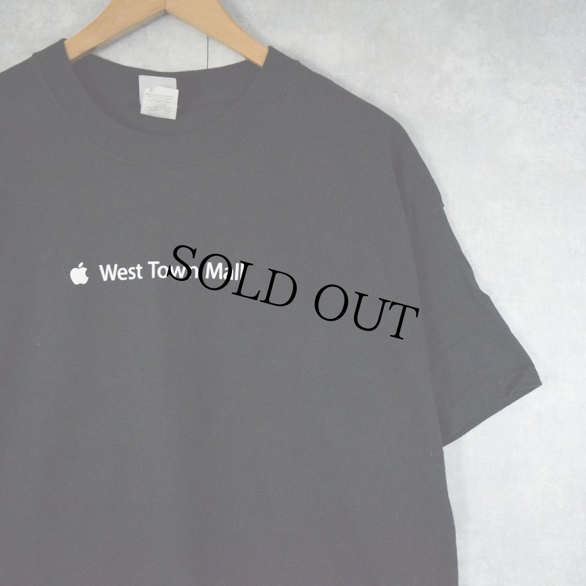 画像1: 2000's Apple "West Town Mall" プリントTシャツ XL (1)