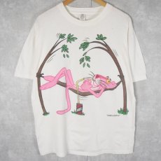 画像1: 90's PINK PANTHER USA製 キャラクタープリントTシャツ XL (1)