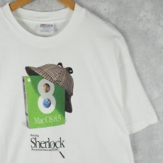 画像1: Apple Mac OS 8.5 "sherlock" プリントTシャツ L (1)