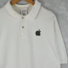画像2: Apple "Yum." プリントポロシャツ XL (2)