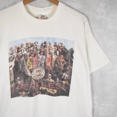 画像1: 90's The Beatles USA製 "Sgt. Pepper's Lonely Hearts Club Band" ロックバンドアルバムTシャツ XL (1)