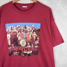 画像1: The Beatles "Sgt. Pepper's Lonely Hearts Club Band" ロックバンドアルバムTシャツ (1)