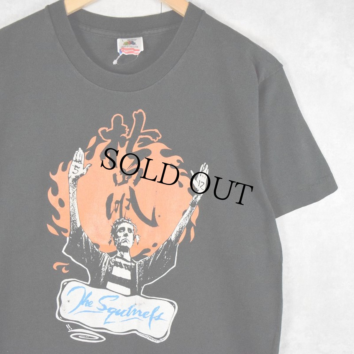 画像1: 90's The Squirrels USA製 パンクバンドツアーTシャツ L (1)