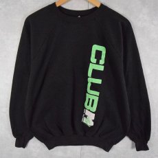 画像1: 【SALE】 80's MTV USA製 "CLUB MTV" 番組プリントスウェット ONE (1)
