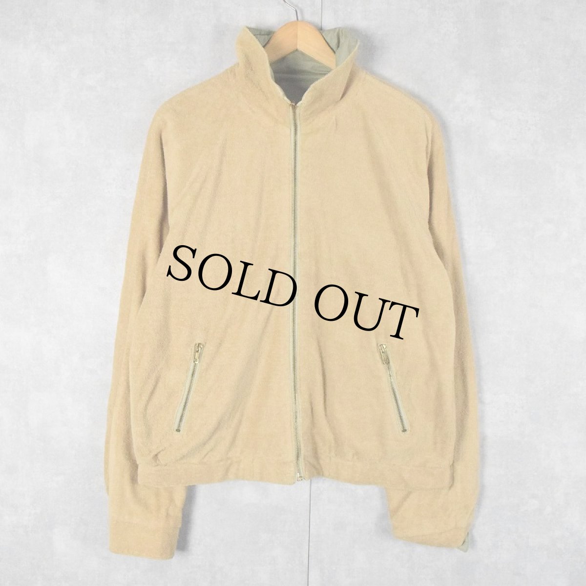 画像2: L'AVION リバーシブル ジップジャケット XL (2)