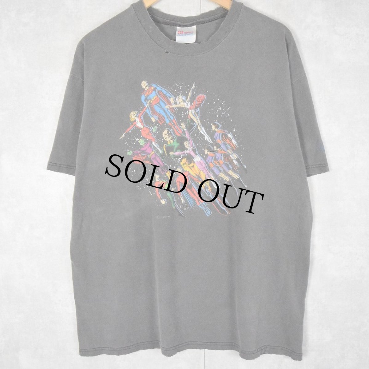 画像2: 90's DC COMIC キャラクタープリントTシャツ XL (2)