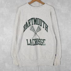 画像1: Champion REVERSE WEAVE "DARTMOUTH LACROSSE" プリントスウェット  (1)