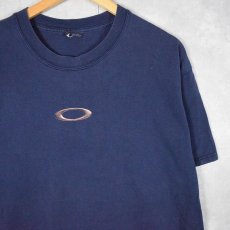 画像2: OAKLEY スカルプリントTシャツ NAVY (2)