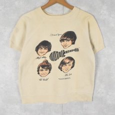 画像1: 60's Monkees ロックバンド ラグラン半袖スウェット (1)