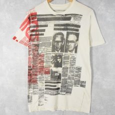 画像1: 【SALE】 2000's TSUBI AUSTRALIA製 "CPY WRT" プリントTシャツ S (1)