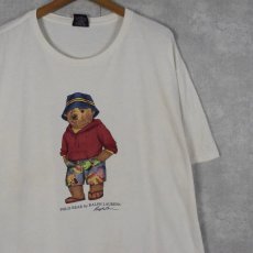 画像1: POLO Ralph Lauren ポロベアプリントTシャツ XL (1)