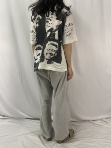 画像4: 90's Elvis Presley USA製 "TCB" ロックシンガー大判プリントTシャツ XL (4)