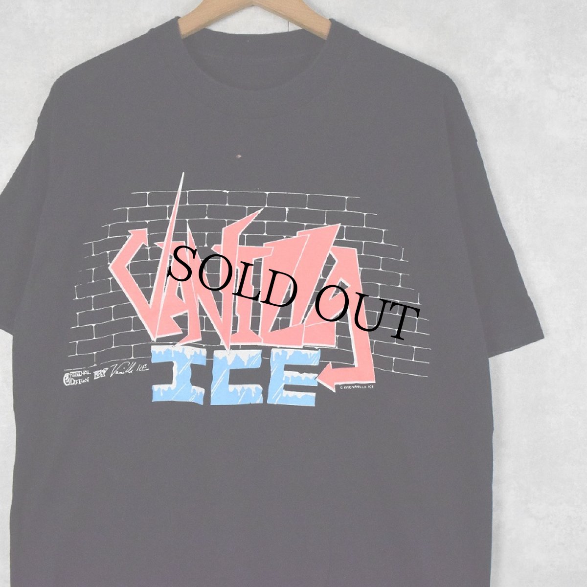 画像1: 90's VANILLA ICE “TO THE EXTREME TOUR 1990-91” ミュージシャンTシャツ  (1)