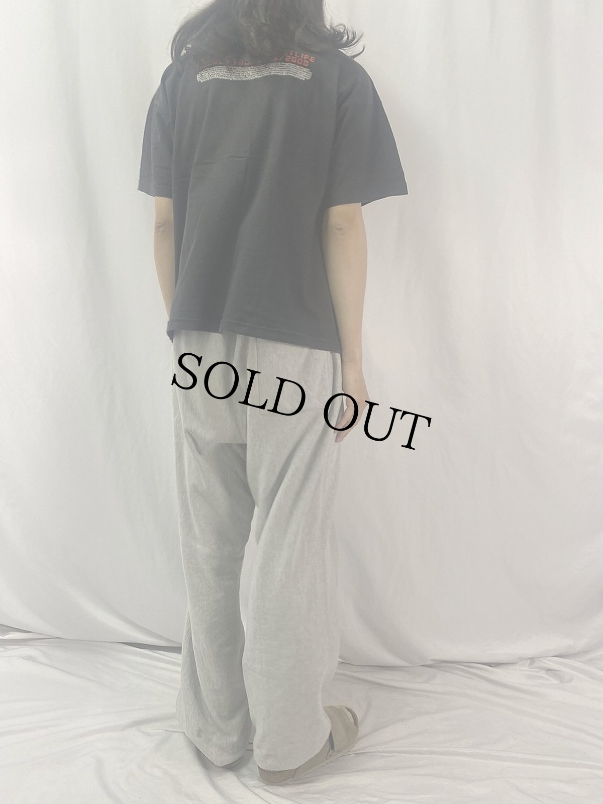 画像4: 2000's PET SHOP BOYS "nightlife" シンセポップデュオ プリントTシャツ BLACK L (4)