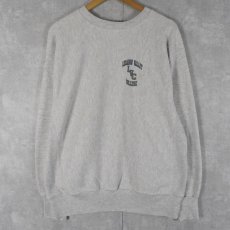 画像2: 90's REVERSE WEAVE TYPE USA製 "LEBANON VALLEY COLLEGE" バックプリントスウェット XL (2)