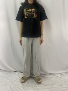 画像2: 2000's PET SHOP BOYS "nightlife" シンセポップデュオ プリントTシャツ BLACK L (2)