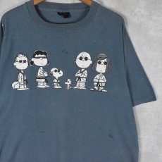 画像1: 90's PEANUTS USA製 "柔道" キャラクターTシャツ XL (1)