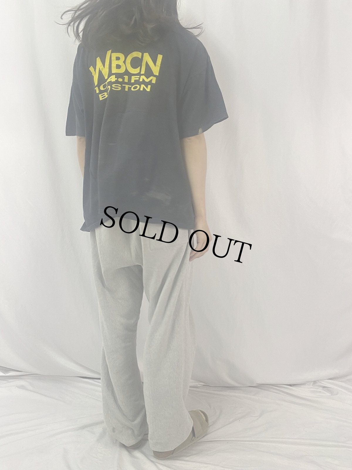 画像4: 90's AEROSMITH USA製 "MTV" ハードロックバンドツアーTシャツ BLACK ONESIZE (4)