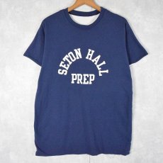 画像1: 70〜80's "SETON HALL PREP" ダブルフェイスTシャツ  (1)
