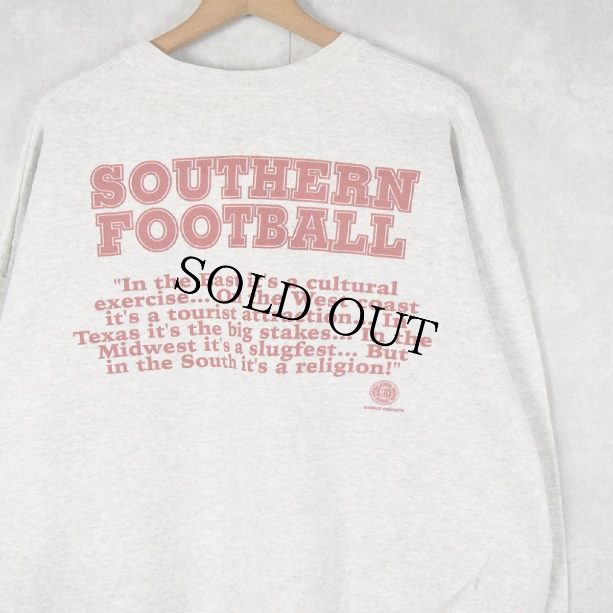 画像2: 80〜90's "ALABAMA FOOTBALL" プリントスウェット  (2)