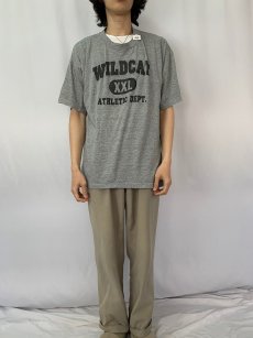画像2: 80〜90's "WILDCAT" プリントTシャツ XL (2)
