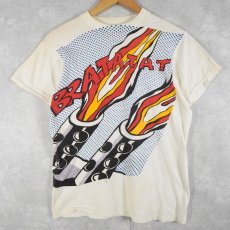 画像2: 80's FIFTH COLUMN Roy Lichtenstein USA製 "BRATATAT!" アートプリントTシャツ L (2)