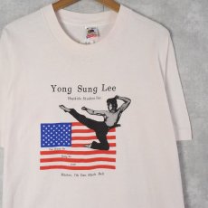画像1: 90's Yong Sung Lee Hapkido Studios Inc. USA製 プリントTシャツ XL (1)
