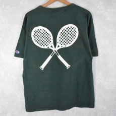 画像2: 【SALE】 90's Champion USA製 "LOYOLA" プリントTシャツ L (2)