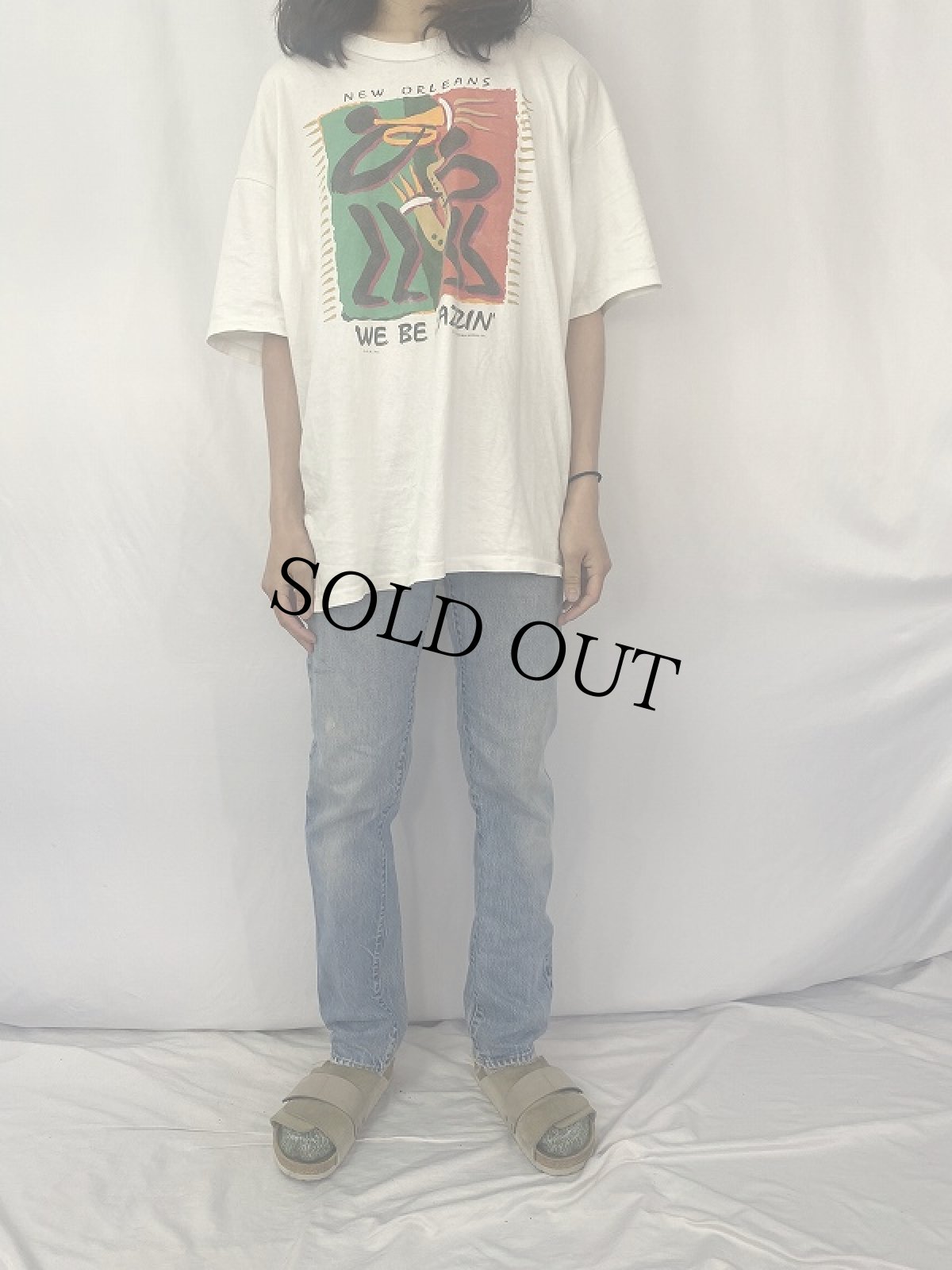 画像2: 70's Levi's 505 66single デニムパンツ W31 (2)